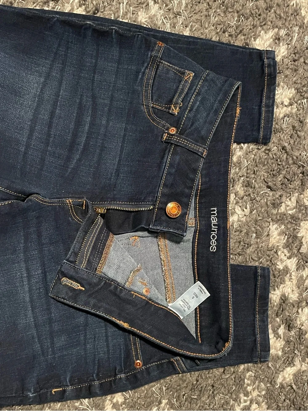 Maurices Dark Indigo Skinny Jeans